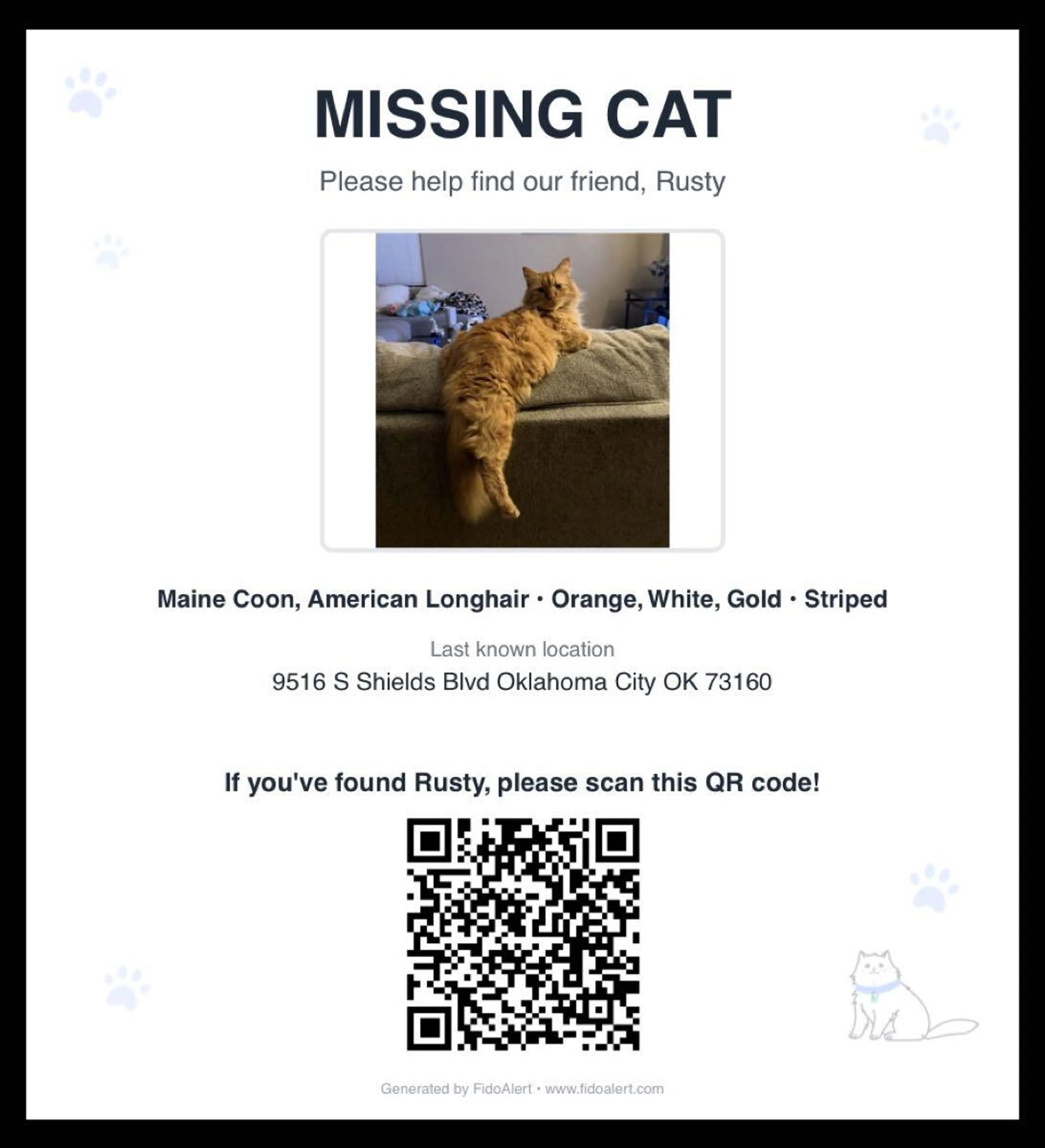Lost pet