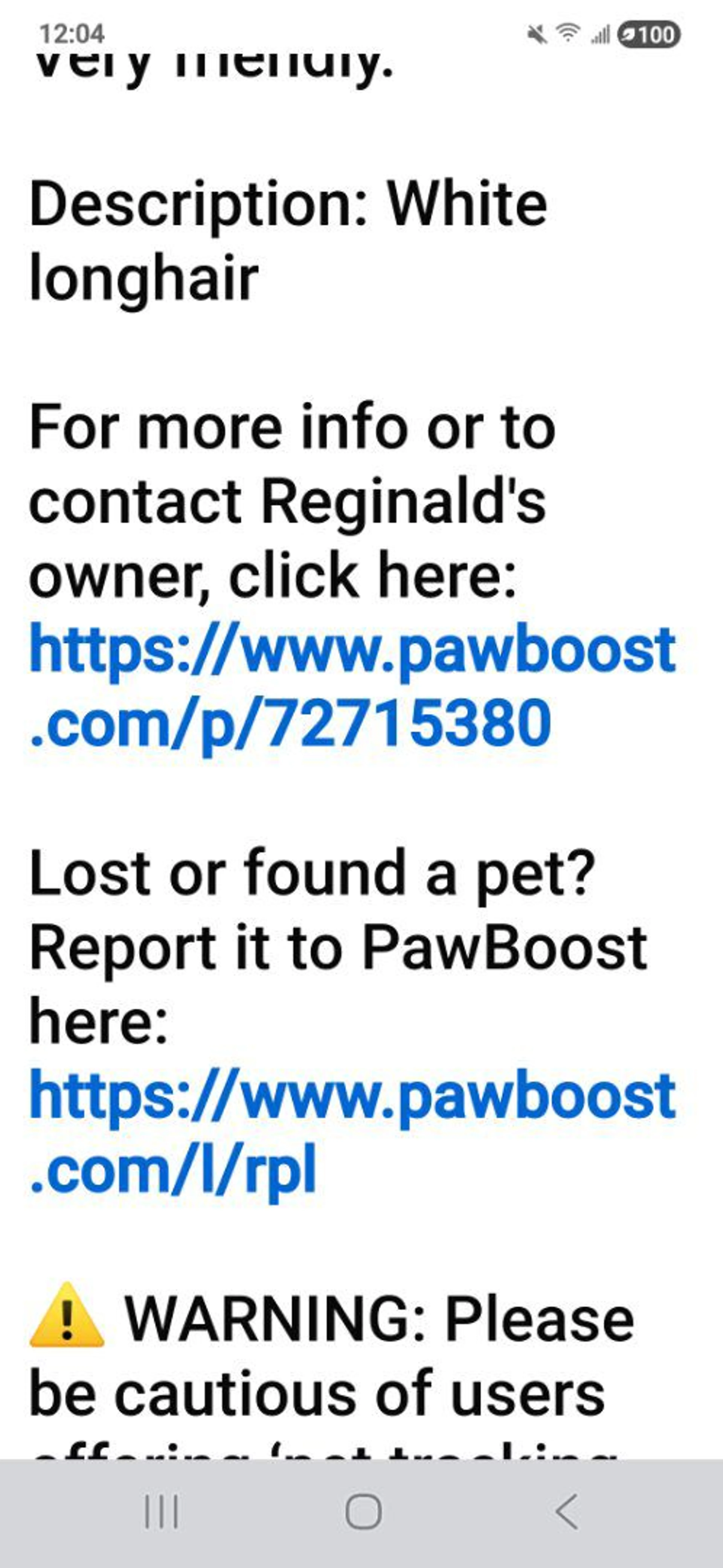Lost pet-1