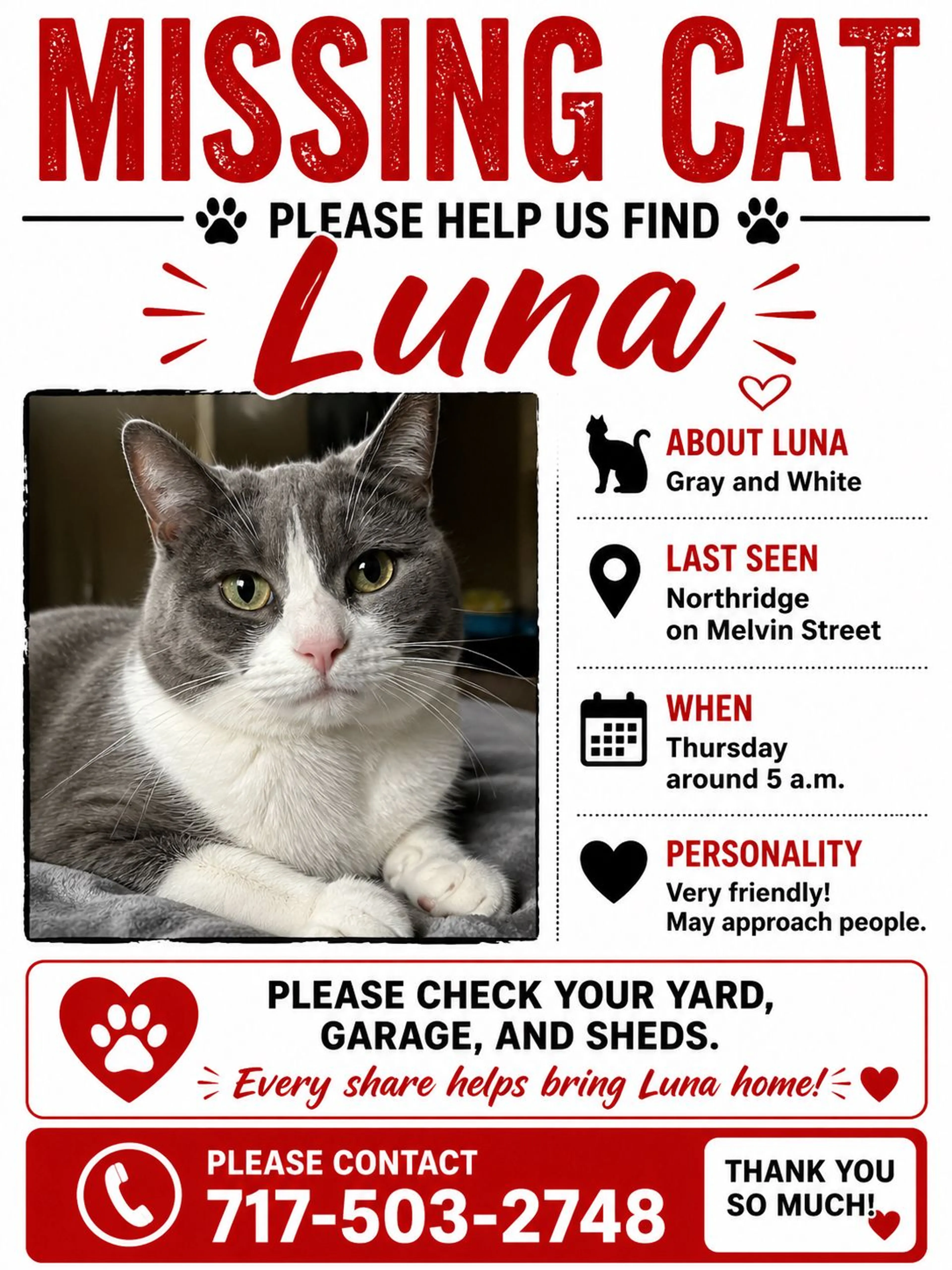 Lost pet