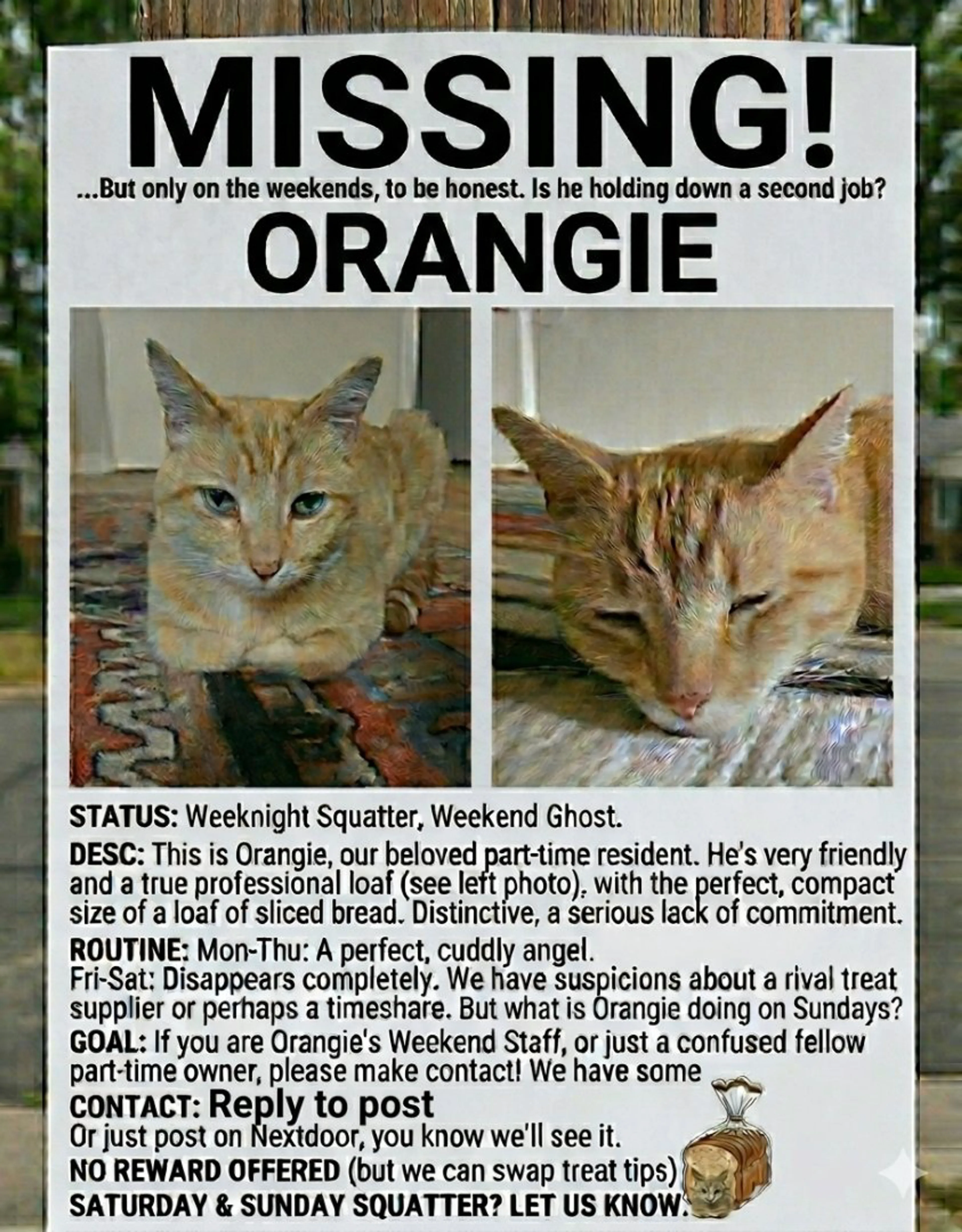 Lost pet